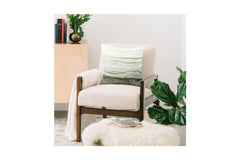 Within The Tides Sage Green Toss Pillow by Monika Strigel