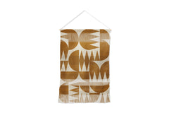 Woodblock Pattern Wall Hanging by Alisa Galitsyna