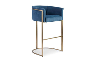 Clarissa Bar Stool EGYPTIAN BLUE