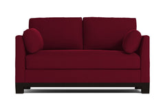 Avalon Apartment Size Sleeper Sofa :: Leg Finish: Espresso / Sleeper Option: Memory Foam Mattress