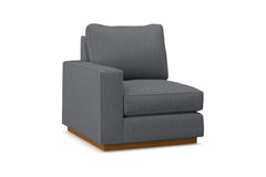 Harper Left Arm Chair :: Leg Finish: Pecan / Configuration: LAF - Chaise on the Left