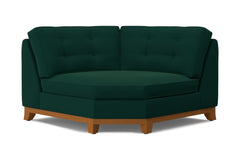 Brentwood Round Corner :: Leg Finish: Pecan