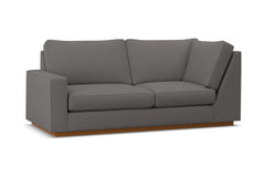 Harper Left Arm Corner Apt Size Sofa :: Leg Finish: Pecan / Configuration: LAF - Chaise on the Left