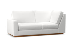 Harper Left Arm Corner Apt Size Sofa :: Leg Finish: Pecan / Configuration: LAF - Chaise on the Left