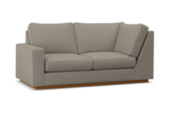 Harper Left Arm Corner Loveseat :: Leg Finish: Pecan / Configuration: LAF - Chaise on the Left