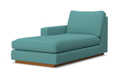 Harper Left Arm Chaise :: Leg Finish: Pecan / Configuration: LAF - Chaise on the Left