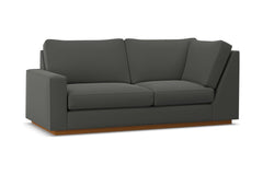 Harper Left Arm Corner Apt Size Sofa :: Leg Finish: Pecan / Configuration: LAF - Chaise on the Left