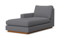 Harper Left Arm Chaise :: Leg Finish: Pecan / Configuration: LAF - Chaise on the Left