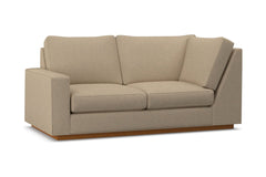 Harper Left Arm Corner Loveseat :: Leg Finish: Pecan / Configuration: LAF - Chaise on the Left