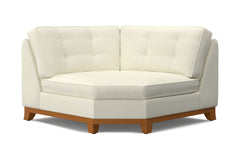 Brentwood Round Corner :: Leg Finish: Pecan