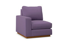 Harper Left Arm Chair :: Leg Finish: Pecan / Configuration: LAF - Chaise on the Left
