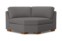 Melrose Round Corner :: Leg Finish: Pecan