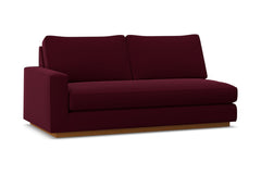Harper Left Arm Apt Size Sofa w/ Benchseat :: Leg Finish: Pecan / Configuration: LAF - Chaise on the Left