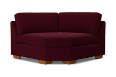 Melrose Round Corner :: Leg Finish: Pecan