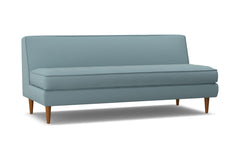 Monroe Armless Sofa :: Leg Finish: Pecan