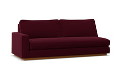 Harper Left Arm Sofa w/ Benchseat :: Leg Finish: Pecan / Configuration: LAF - Chaise on the Left
