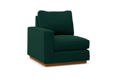 Harper Left Arm Chair :: Leg Finish: Pecan / Configuration: LAF - Chaise on the Left