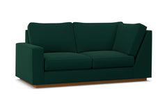 Harper Left Arm Corner Loveseat :: Leg Finish: Pecan / Configuration: LAF - Chaise on the Left