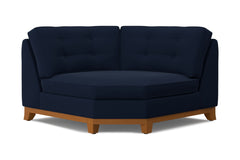Brentwood Round Corner :: Leg Finish: Pecan