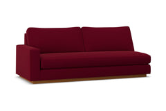 Harper Left Arm Sofa w/ Benchseat :: Leg Finish: Pecan / Configuration: LAF - Chaise on the Left