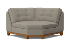 Brentwood Round Corner :: Leg Finish: Pecan