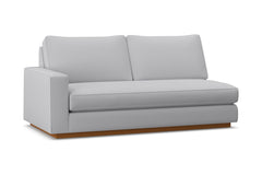 Harper Left Arm Apt Size Sofa w/ Benchseat :: Leg Finish: Pecan / Configuration: LAF - Chaise on the Left