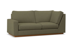 Harper Left Arm Corner Apt Size Sofa :: Leg Finish: Pecan / Configuration: LAF - Chaise on the Left