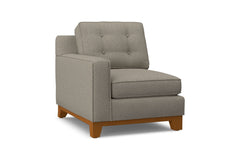 Brentwood Left Arm Chair :: Leg Finish: Pecan / Configuration: LAF - Chaise on the Left