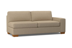 Melrose Right Arm Sofa :: Leg Finish: Pecan / Configuration: RAF - Chaise on the Right