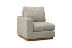 Harper Left Arm Chair :: Leg Finish: Pecan / Configuration: LAF - Chaise on the Left
