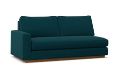 Harper Left Arm Apt Size Sofa w/ Benchseat :: Leg Finish: Pecan / Configuration: LAF - Chaise on the Left