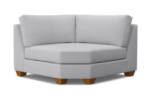 Tuxedo Round Corner :: Leg Finish: Pecan