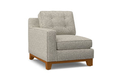 Brentwood Left Arm Chair :: Leg Finish: Pecan / Configuration: LAF - Chaise on the Left