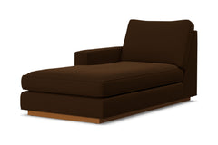 Harper Left Arm Chaise :: Leg Finish: Pecan / Configuration: LAF - Chaise on the Left
