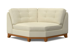Brentwood Round Corner :: Leg Finish: Pecan