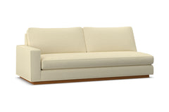 Harper Left Arm Sofa w/ Benchseat :: Leg Finish: Pecan / Configuration: LAF - Chaise on the Left