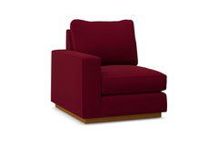 Harper Left Arm Chair :: Leg Finish: Pecan / Configuration: LAF - Chaise on the Left