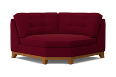 Brentwood Round Corner :: Leg Finish: Pecan