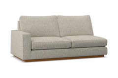 Harper Left Arm Apartment Size Sofa :: Leg Finish: Pecan / Configuration: LAF - Chaise on the Left