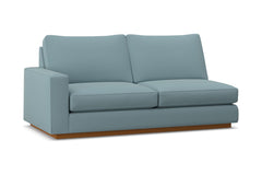 Harper Left Arm Apartment Size Sofa :: Leg Finish: Pecan / Configuration: LAF - Chaise on the Left