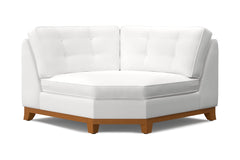 Brentwood Round Corner :: Leg Finish: Pecan