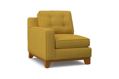 Brentwood Left Arm Chair :: Leg Finish: Pecan / Configuration: LAF - Chaise on the Left