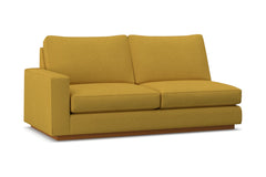 Harper Left Arm Apartment Size Sofa :: Leg Finish: Pecan / Configuration: LAF - Chaise on the Left