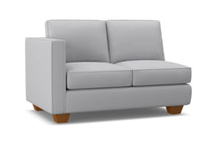 Catalina Left Arm Loveseat :: Leg Finish: Pecan / Configuration: LAF - Chaise on the Left