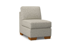 Melrose Armless Chair :: Leg Finish: Pecan