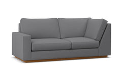 Harper Left Arm Corner Apt Size Sofa :: Leg Finish: Pecan / Configuration: LAF - Chaise on the Left