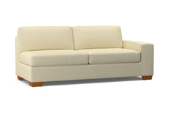 Melrose Right Arm Sofa :: Leg Finish: Pecan / Configuration: RAF - Chaise on the Right