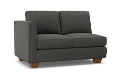 Catalina Left Arm Loveseat :: Leg Finish: Pecan / Configuration: LAF - Chaise on the Left