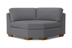 Melrose Round Corner :: Leg Finish: Pecan