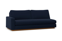 Harper Left Arm Sofa w/ Benchseat :: Leg Finish: Pecan / Configuration: LAF - Chaise on the Left